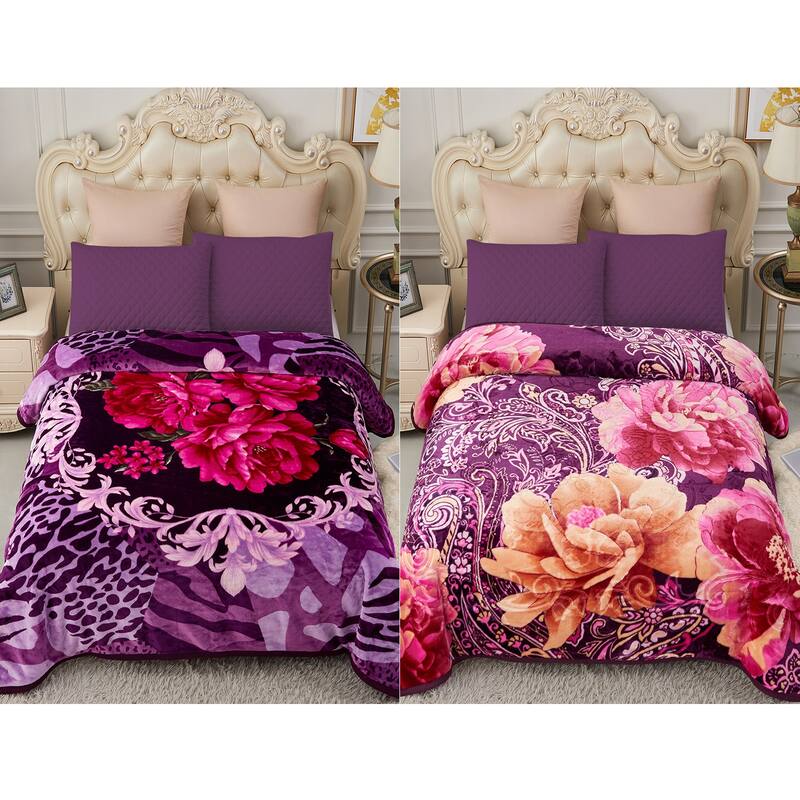 Korean Style Silky Soft Plush Warm Autumn Winter Blanket
