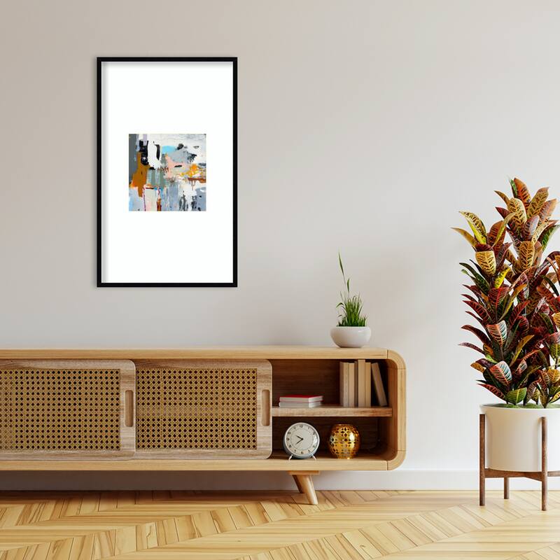 Sebastopol by Jeffrey Tover Wood Framed Wall Art Print - Svelte Noir Black