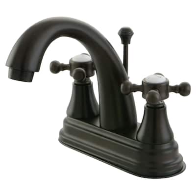 Kingston Brass English Vintage 4 in. Centerset Bathroom Faucet
