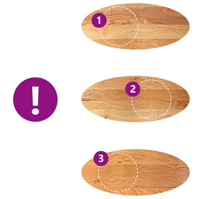 vidaXL Table Top Light Brown Solid oak wood 55.1 x 23.6 in Durable - 55.1 x 23.6 in