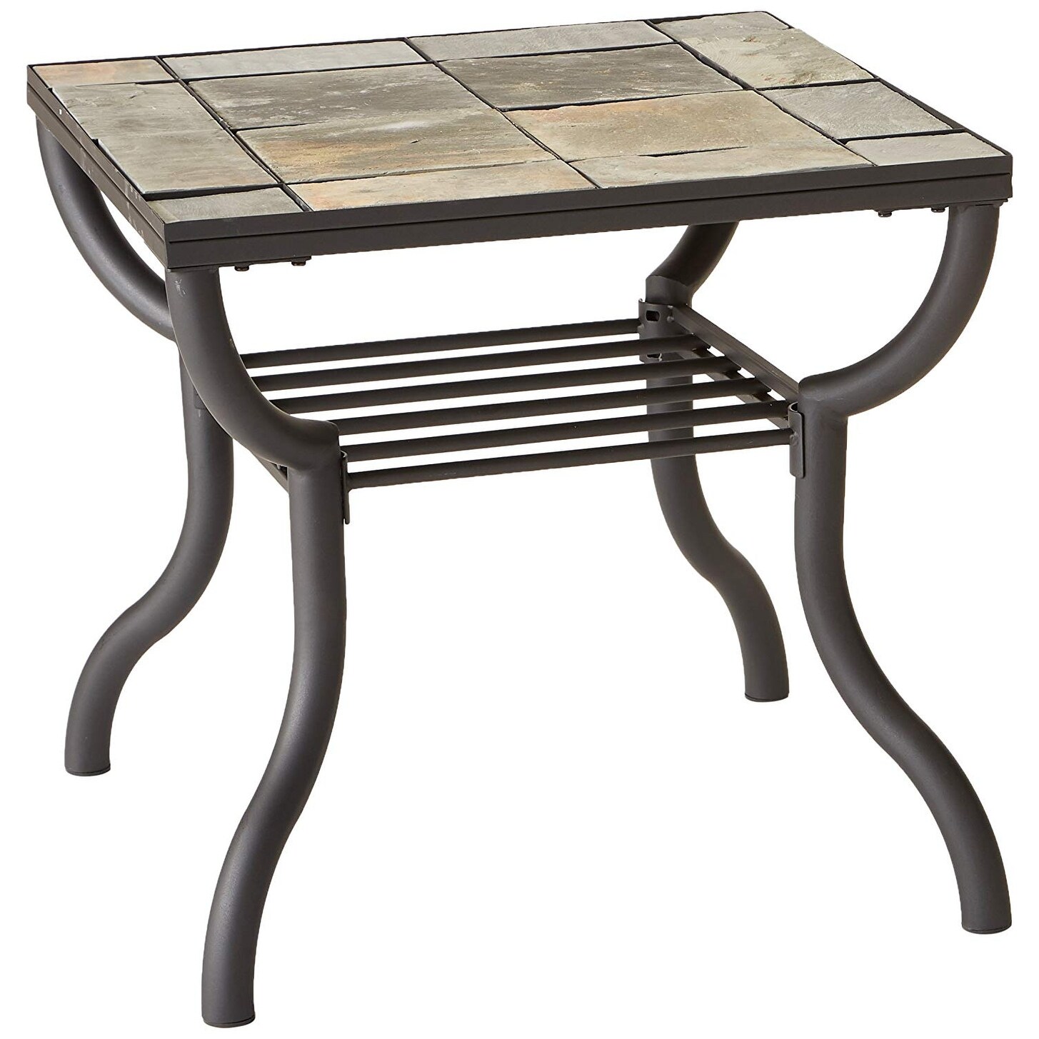 Ashley T233 2 Antigo Black Square End Table Ashley T233 2 Antigo Black Square End Table