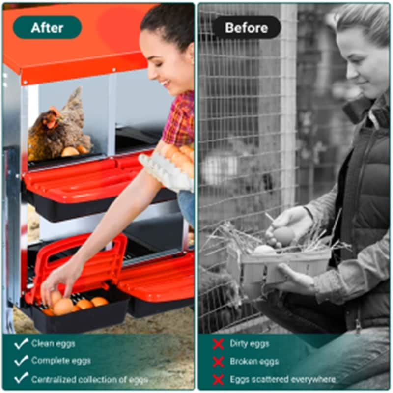 Metal Chicken Nesting Box