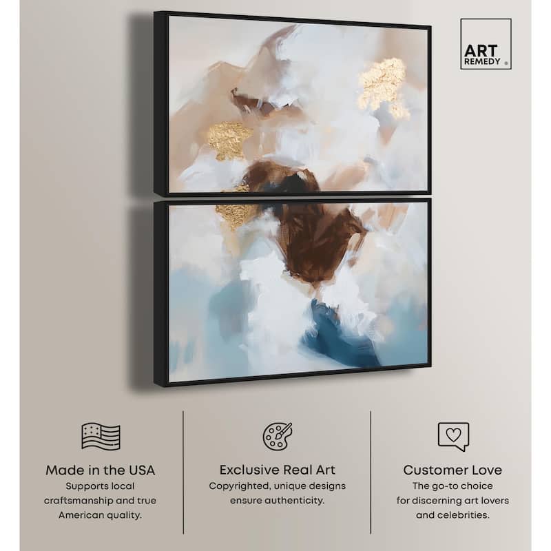 Earth's Palette I Canvas Set of 2 by Art Remedy