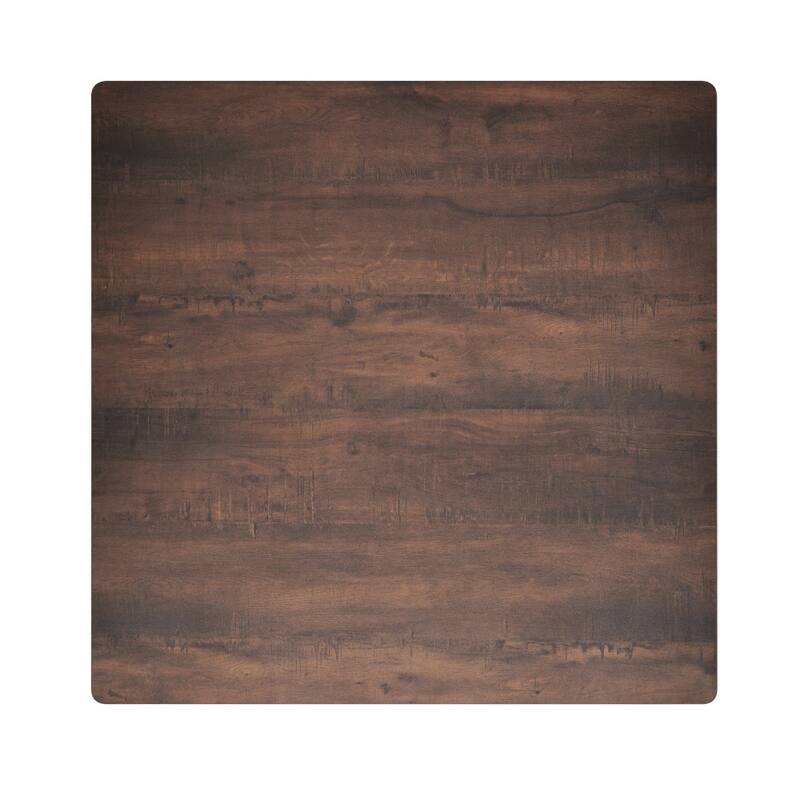 Commercial HPL Wrapped Seamless Scratch and Stain Resistant Tabletop - 36"W x 36"D x 1.5"H