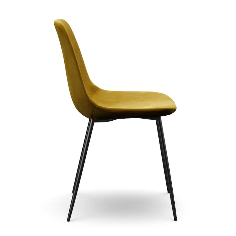 Maxine Velvet Side Chairs (Set of 2)