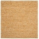 preview thumbnail 93 of 101, SAFAVIEH Handmade Bohemian Ramona Jute & Wool Area Rug 6' x 6' Square - Gold/Multi