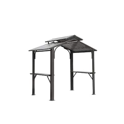 8×5FT Hardtop Grill Gazebo