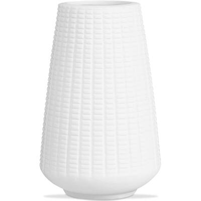 Geometric Ceramic Flower Vase for Home Decor Office Decoration