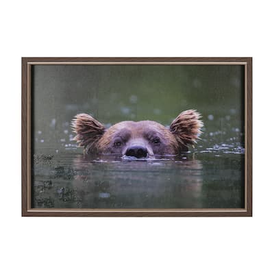 Peeking Out Framed Art Print