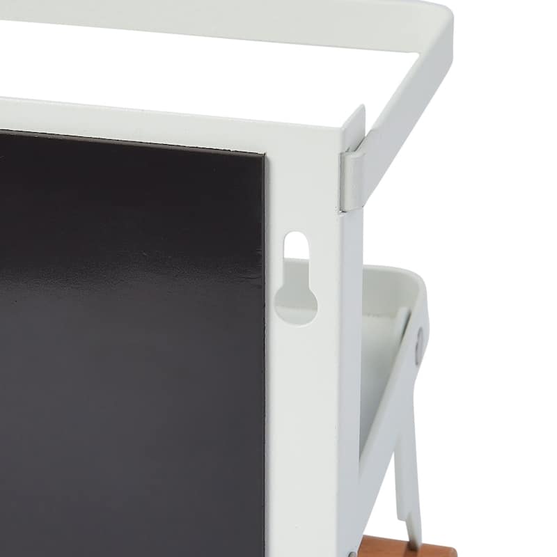Household Essentials Metal Magnetic Organizer Rack - 12.3"L x 4.4"W x 6.3"H