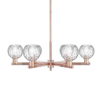Innovations Lighting 716-6CR-10-36 Athens Water Glass Chandelier