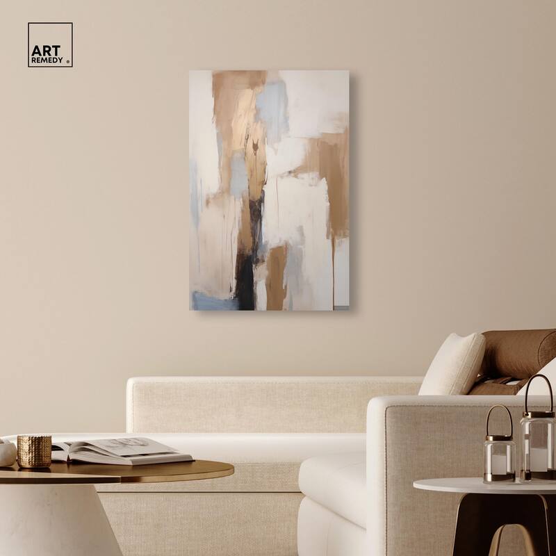 Sandstone Stillness I Canvas by Art Remedy, Gallery Wrapped