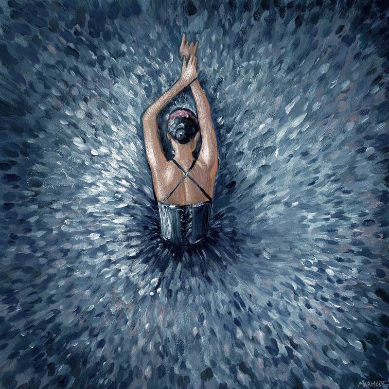 'Ballet Hands' Painting Print on Wrapped Canvas