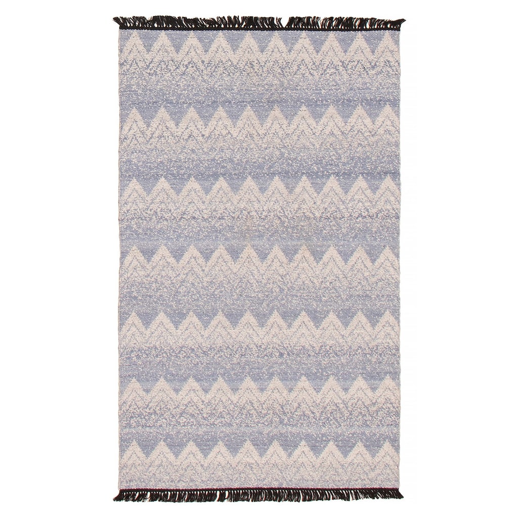 Ankara FW Denim Blue Kilim 3'10" x 6'2" - 3'10 x 6'2