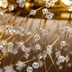 preview thumbnail 5 of 3, 8-lights Stainless Steel Firework Crystal Chandelier In Antique Bronze For Living Room And Dining Room