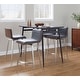 preview thumbnail 34 of 32, Porch & Den Naldi-Mason Swivel 5-Piece Counter Height Dining Set