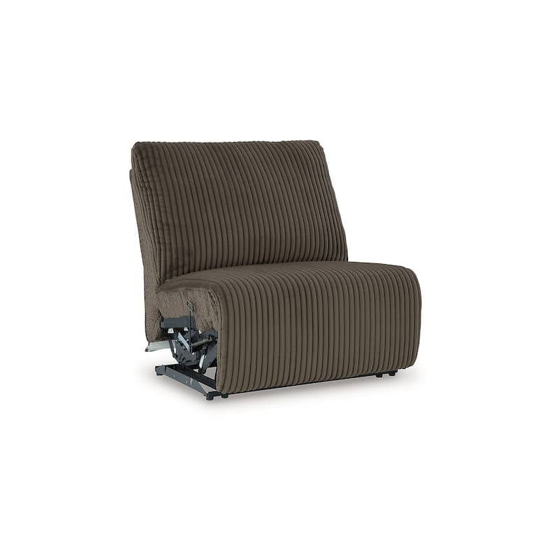 Signature Design by Ashley Top Tier Brown 5-Piece Reclining Sectional - 134"W x 134"D x 41"H