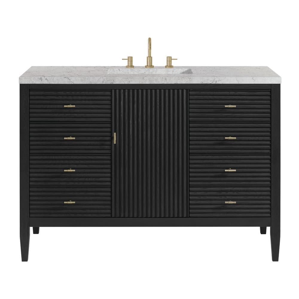 James Martin Vanities 485-V48-3EJP Myrrin 48" Single Basin Wood Vanity