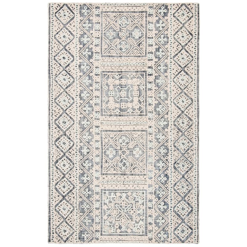 SAFAVIEH Handmade Aspen Bendina Moroccan Boho Wool Rug