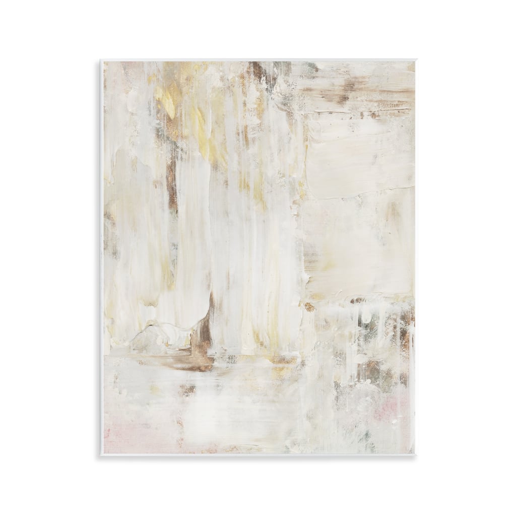 Stupell Natural Muted Abstract Wall Plaque Art Design By Victoria Barnes