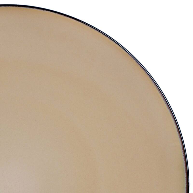 Gibson Soho Lounge Round 16-Piece Dinnerware Set - Blue