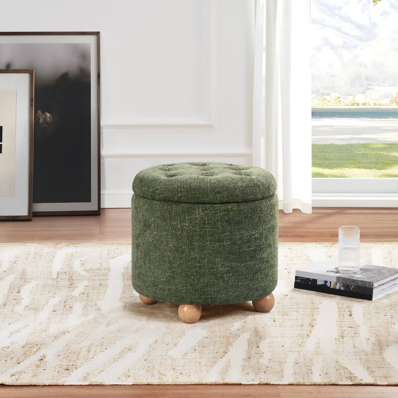 Naomi Storage Ottoman