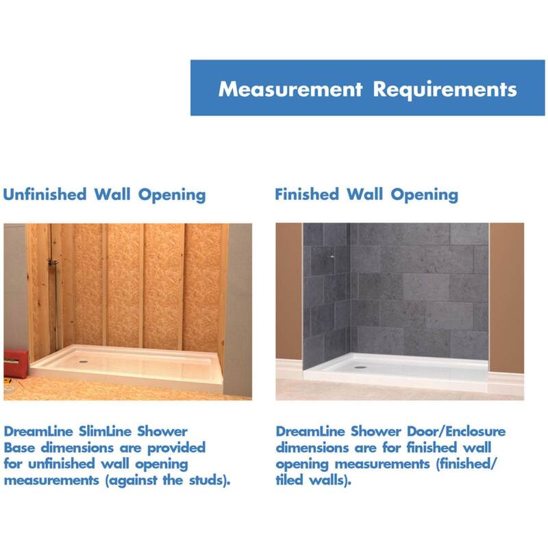 DreamLine DLT-1142360 SlimLine 36" L x 42" W Square Shower Base with
