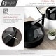 preview thumbnail 16 of 21, STYLISH 16 inch Round Vessel Porcelain Bathroom Sink - 16" x 16 x 5 1/2"