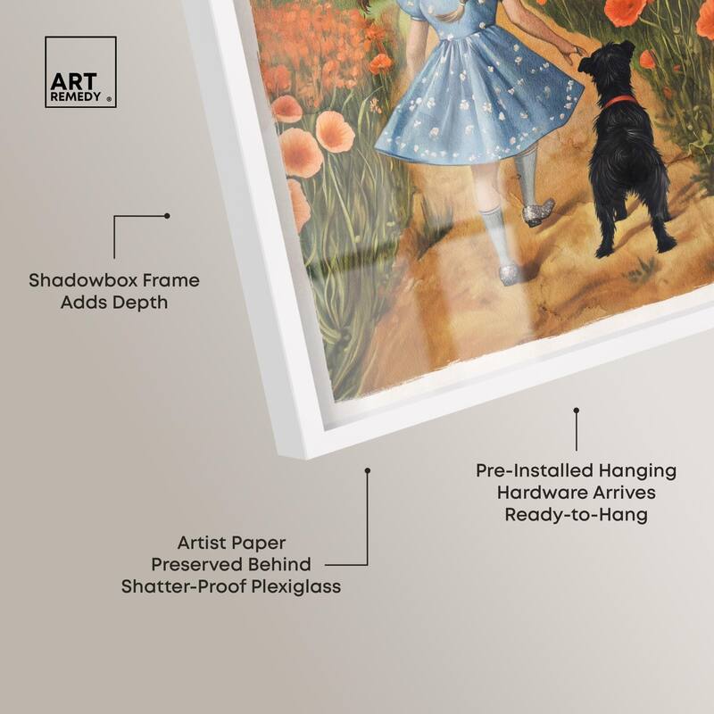 Wizard of Oz Classic Shadowbox by Art Remedy