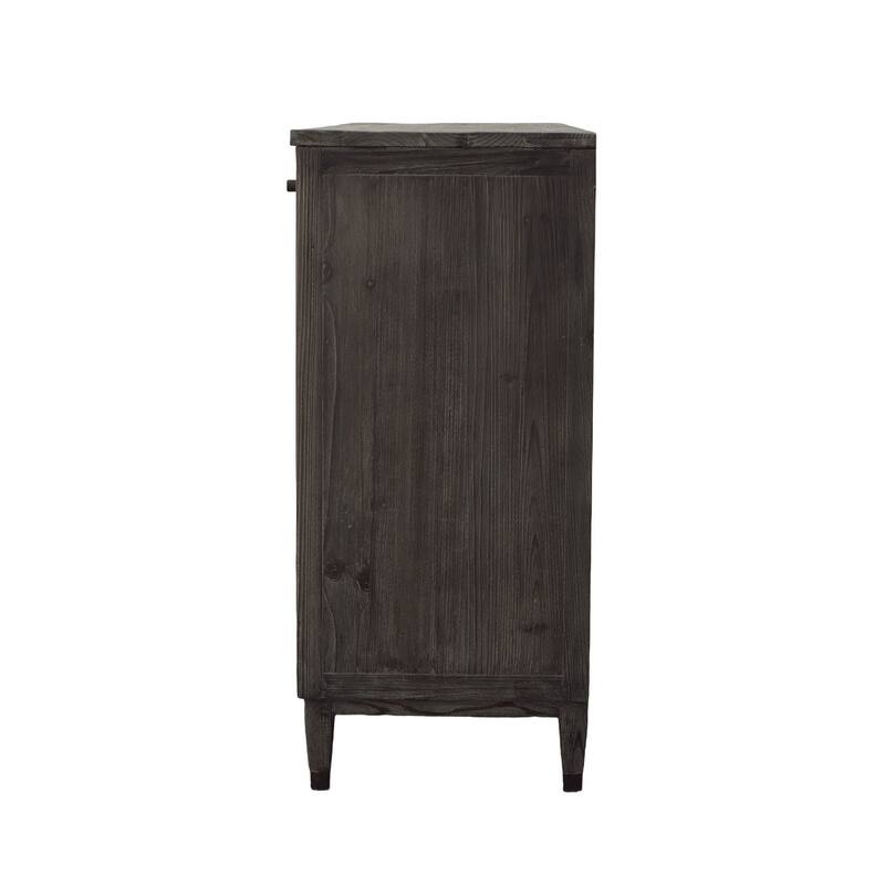 Hartnell 72-inch 4-Door Sideboard, Charcoal
