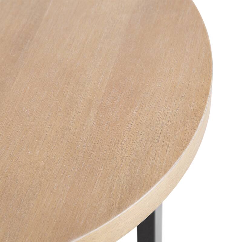 Kate and Laurel Hendricks Round Side Table - 19x19x24