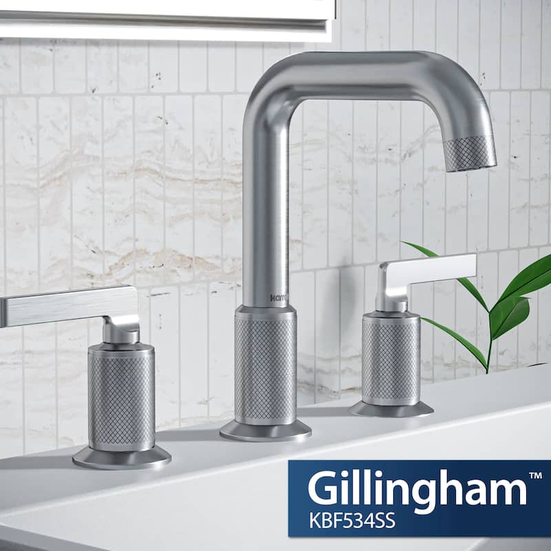 Karran USA KBF534 Gillingham 1.2 GPM Widespread Bathroom Faucet with