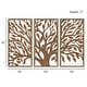 preview thumbnail 9 of 33, Madison Park Birch Palms Birch Botanical Two-tone Wood Panel Wall Decor Set