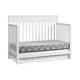preview thumbnail 3 of 3, Oxford Baby Castle Hill 4 in 1 Convertible Crib - Barn White