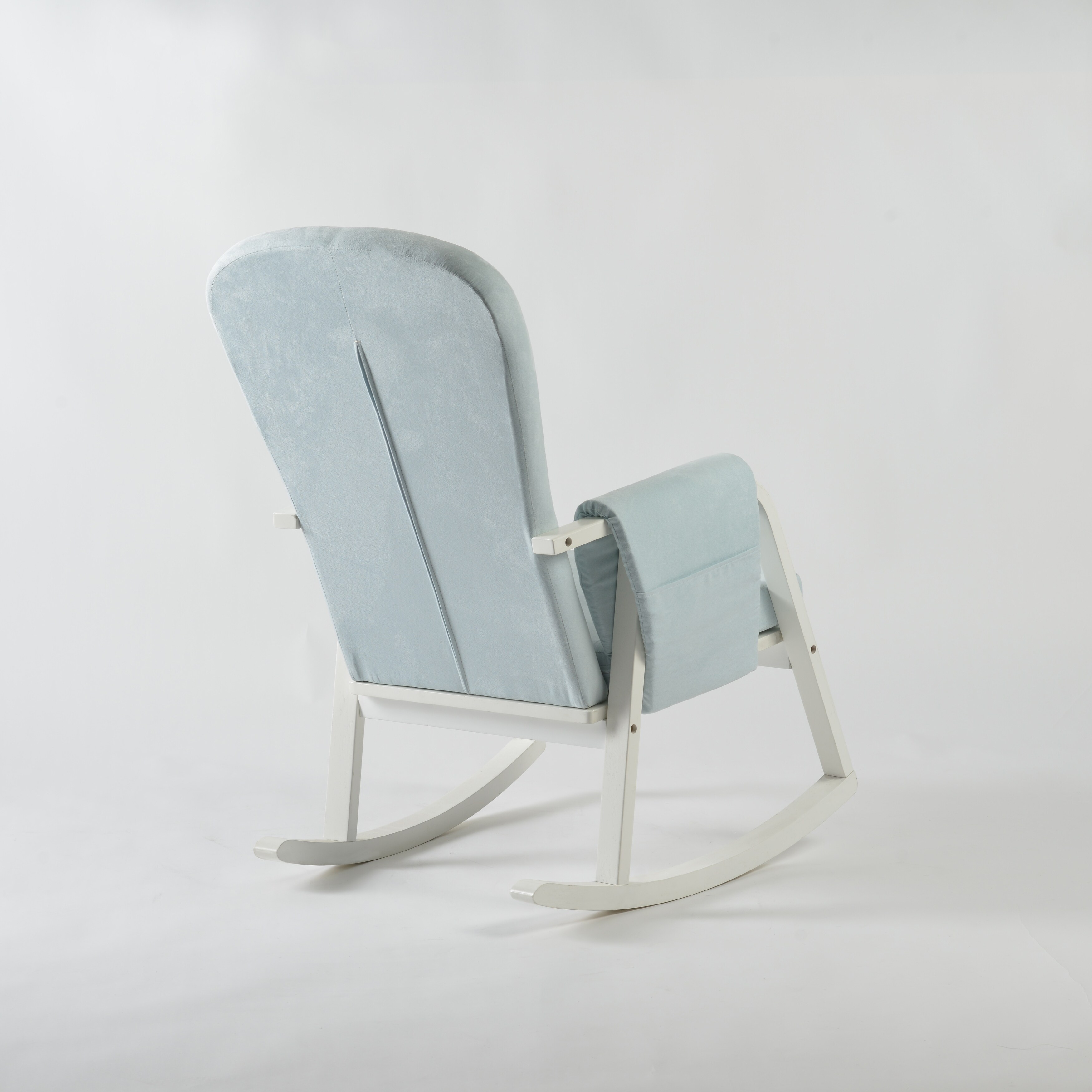 Haotian Comfortable Relax Rocking Chair with Foot Rest Design