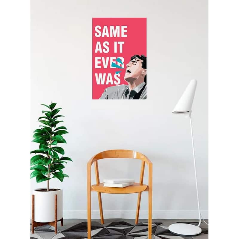 Talking Heads Same As It Ever Was Art Poster - 24 x 36 Inch