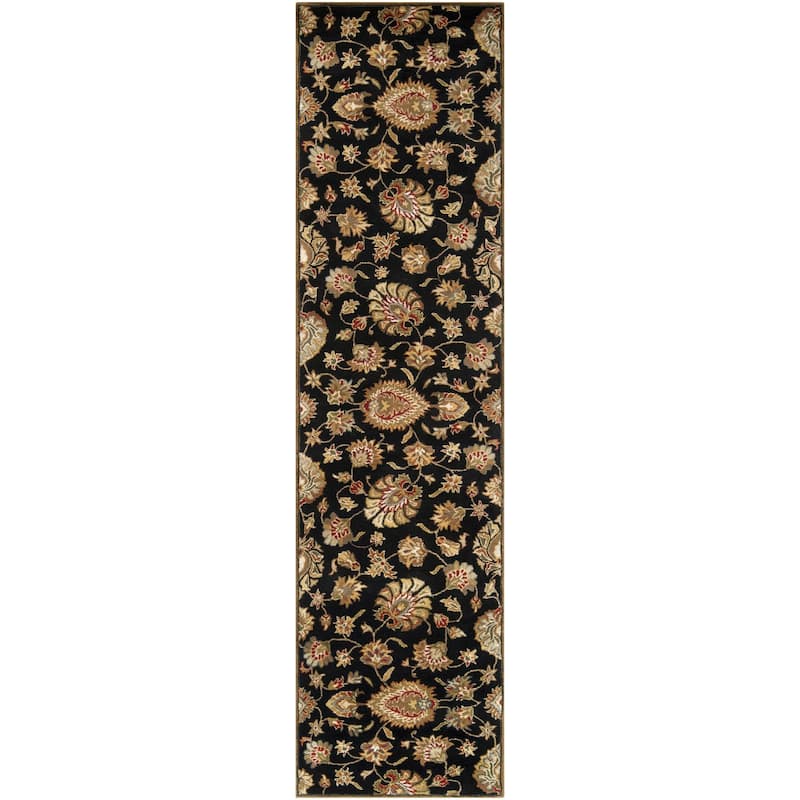 Livabliss Caesar Handmade Floral Wool Area Rug