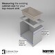 preview thumbnail 14 of 50, Karran Drop-In Quartz Single Bowl Kitchen Sink