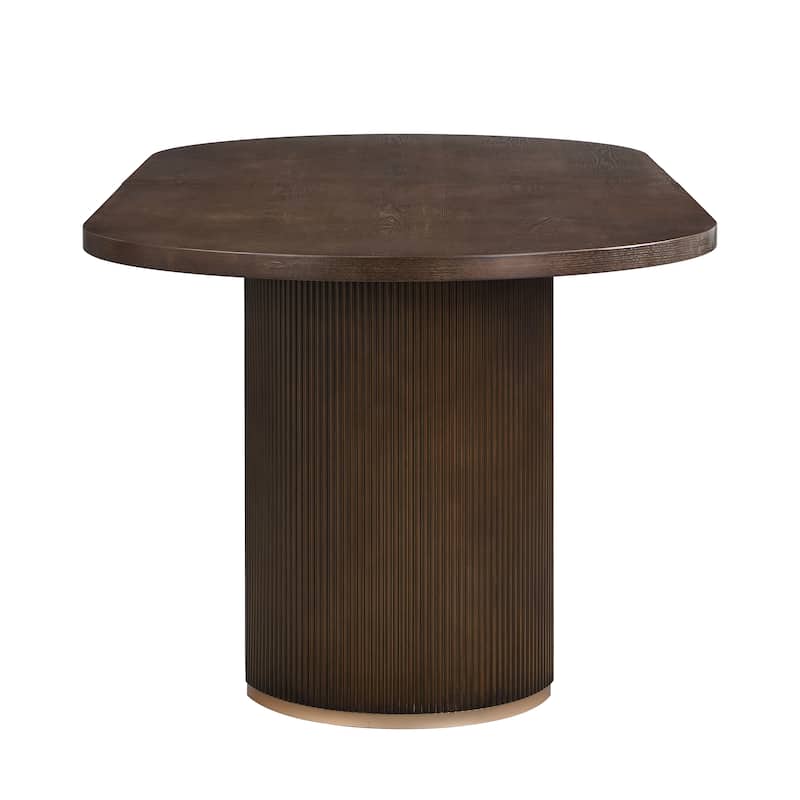 Christopher Knight Home - Eleanor Modern Style Oval Wood Dining Table