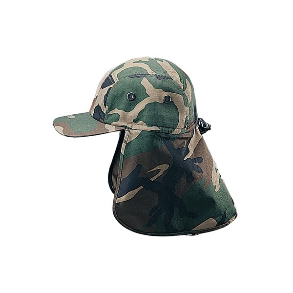 camo flap hat