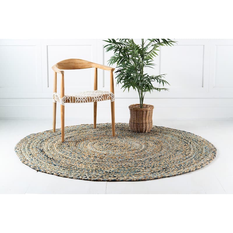 Braided Slin Collection Area Rug