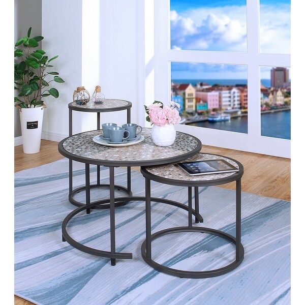 Nesting patio tables sales