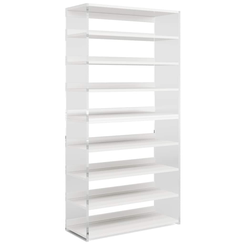 Narrow Tall 9-tier Shoe Rack Shelf Stand for Closet Entryway
