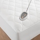 preview thumbnail 9 of 43, Beautyrest Heated Microfiber Mattress Pad with 3M Scotchgard - White