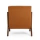 preview thumbnail 113 of 119, Glitzhome Set of 2 30.75"H Mid-Century Modern PU Leather Accent Chairs - 25.75"W x 33.75"D x 30.75"H