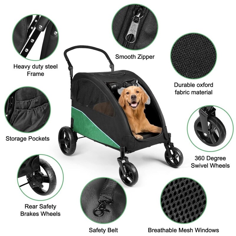 Dog pushchair clearance