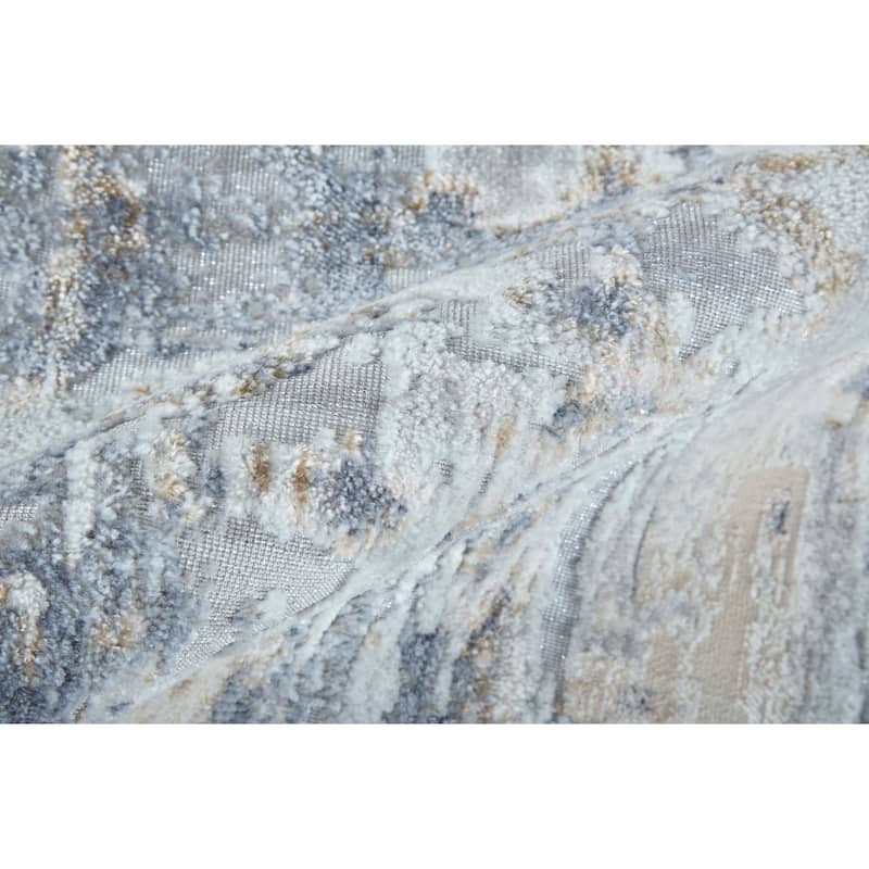 Grand Bazaar Corben Machine Made Abstract Transitional Area Rug - 4' x 6'