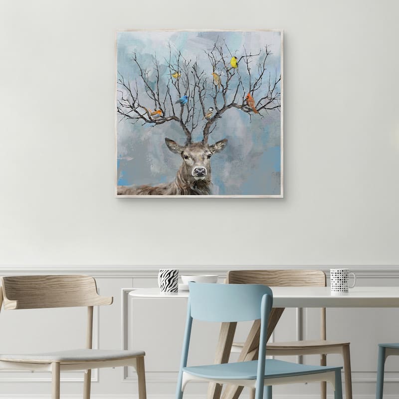 Nearest & Dearest by Studio Arts Framed Canvas Art Print