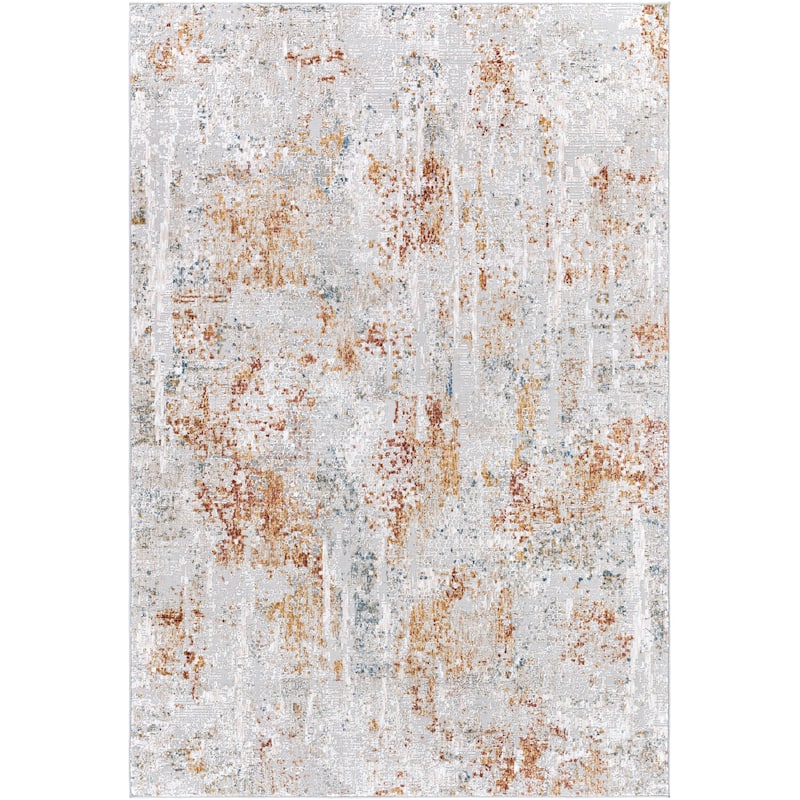 Livabliss Shabby Chic Carmel Abstract Area Rug