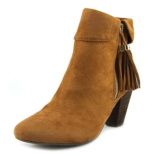 Moriah Women Round Toe Suede Brown Ankle Boot Moriah Women Round Toe Suede Brown Ankle Boot